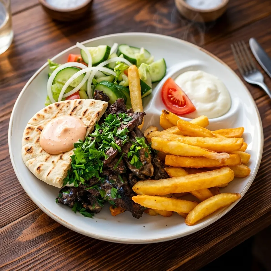 Maggi's Syrian Food outdoor takeout stand in Transcona, Winnipeg